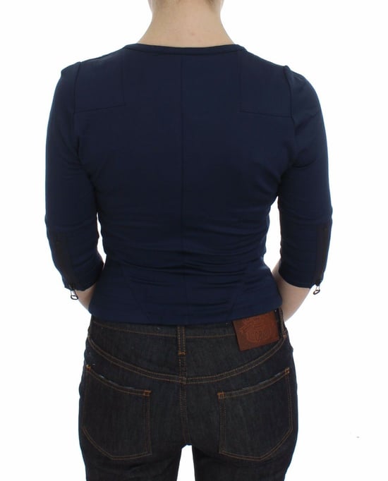 Exte Zipup Blouse Driekwart Mouwen - Image 3