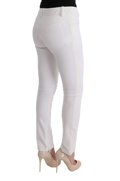 Witte Paneel Detail Broek - Image 4
