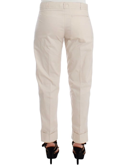 Plisségemepte Broek Beige - Image 3