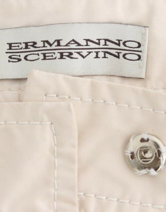 Plisségemepte Broek Beige - Image 6