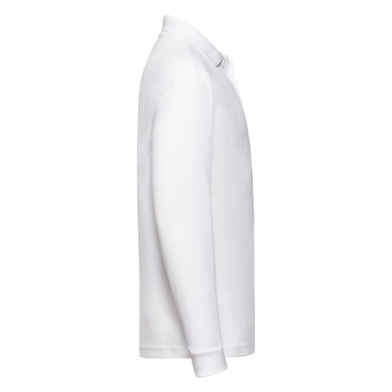 Fruit of the Loom Kinder/Kids 65/35 Effen Poloshirt met Lange Mouwen (Wit) - Image 3