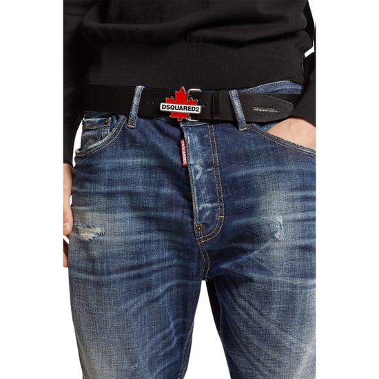 Dsquared2 Donker Marineblauw Desert Wash Bro Jeans - Image 5