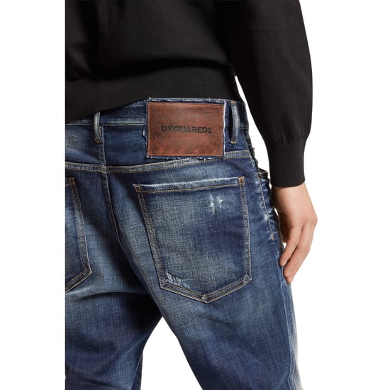 Dsquared2 Donker Marineblauw Desert Wash Bro Jeans - Image 6