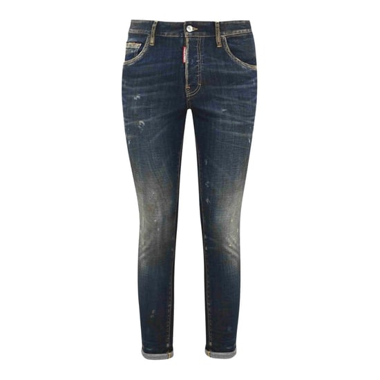 Dsquared2 Donkerblauwe Skaterjeans - Image 1