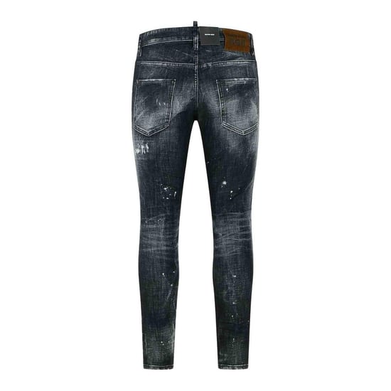 Dsquared2 Zwarte Skaterjeans Met Rocky Mountains-wassing - Image 2