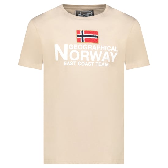 Geographical Norway Tee SS Jacky Shirt Beige - Image 1