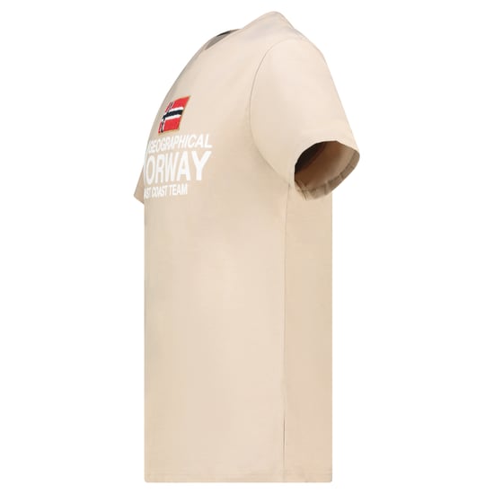 Geographical Norway Tee SS Jacky Shirt Beige - Image 2