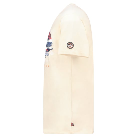 Geographical Norway Tee SS Jummit Shirt Beige - Image 3
