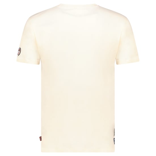 Geographical Norway Tee SS Jummit Shirt Beige - Image 4