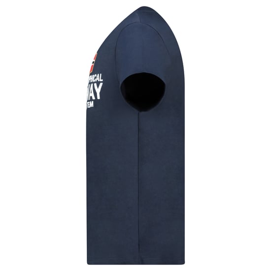 Geographical Norway Tee SS Jacky Shirt Blauw - Image 3