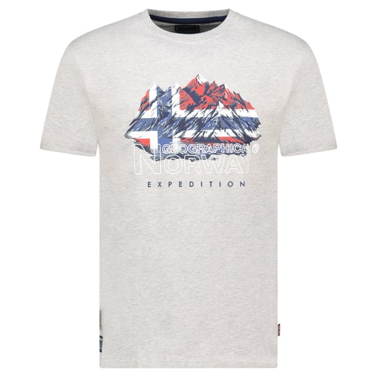 Geographical Norway Tee SS Jummit Shirt Grijs - Image 1