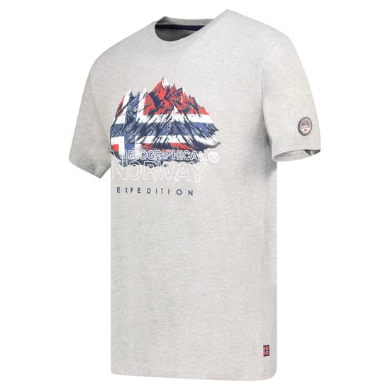 Geographical Norway Tee SS Jummit Shirt Grijs - Image 2