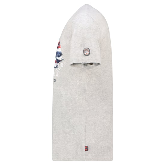 Geographical Norway Tee SS Jummit Shirt Grijs - Image 3
