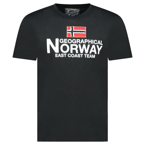 Geographical Norway Tee SS Jacky Shirt Zwart - Image 1