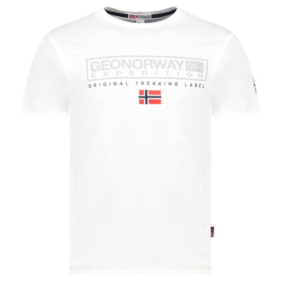 Geographical Norway Tee SS Jasic Shirt Wit - Image 1