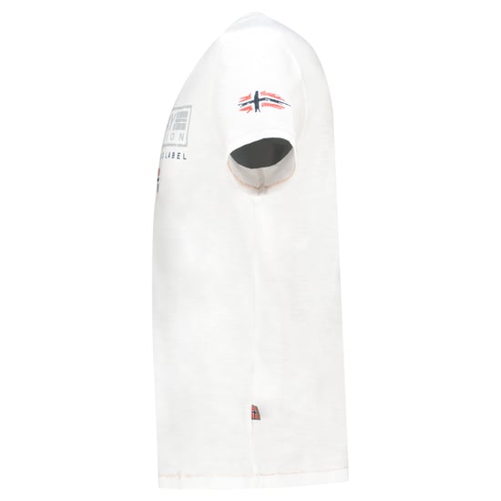 Geographical Norway Tee SS Jasic Shirt Wit - Image 3