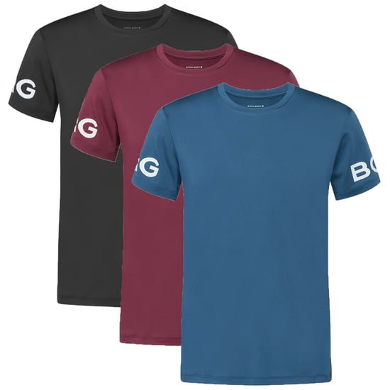 Björn Borg Sportshirts 3-Pack Permormance Tee Multi - Image 1