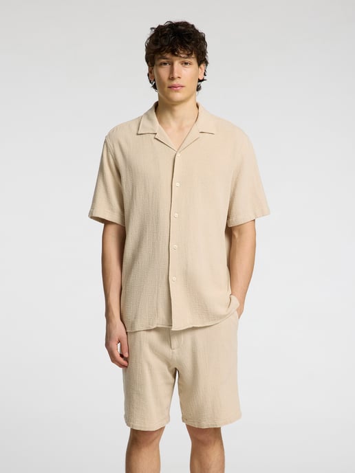 Selected Overhemden Sal Relax Fit Overhemd Oatmeal Beige - Image 2
