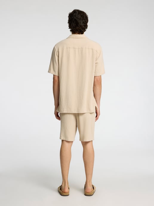 Selected Overhemden Sal Relax Fit Overhemd Oatmeal Beige - Image 3