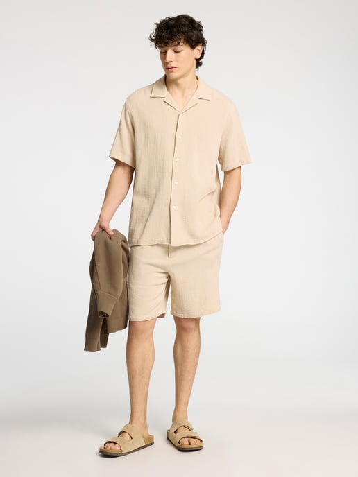 Selected Overhemden Sal Relax Fit Overhemd Oatmeal Beige - Image 5