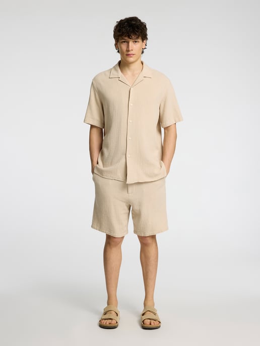 Selected Overhemden Sal Relax Fit Overhemd Oatmeal Beige - Image 6