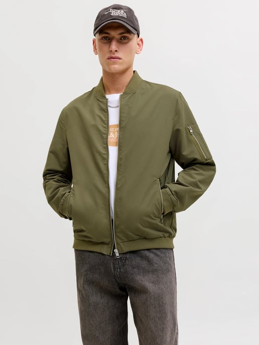 Jack & Jones Jas zomer Mash Bomber Groen - Image 2