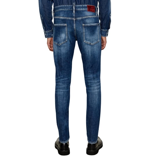 Heren DSquared2 Cool Guy Regular-Fit Jeans in Blauw - Image 4