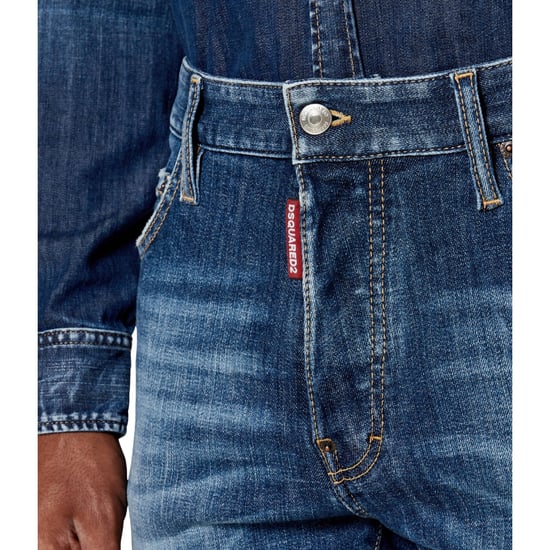 Heren DSquared2 Cool Guy Regular-Fit Jeans in Blauw - Image 6