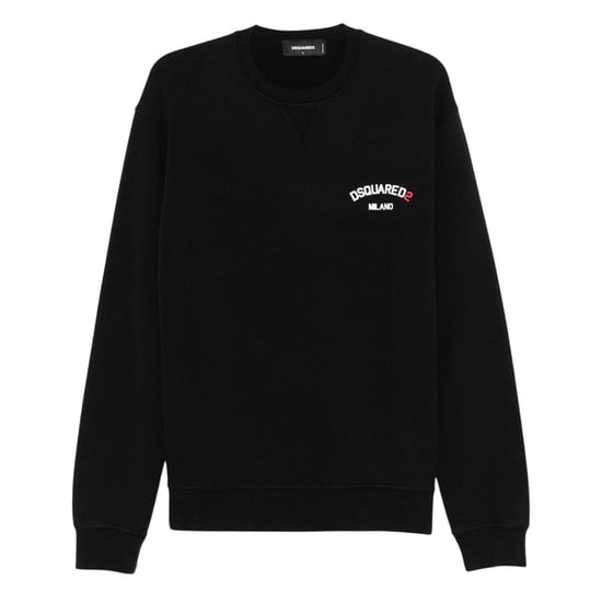 Dsquared2 Small Milano Logo Cool Fit Black Sweatshirt - Image 1