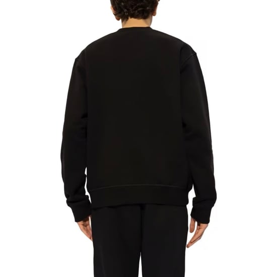 Dsquared2 Rode Esdoornblad Logo Zwarte Sweatshirt - Image 4