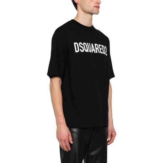 Dsquared2 T-shirt Met Opvallend Logo In Zwart - Image 3