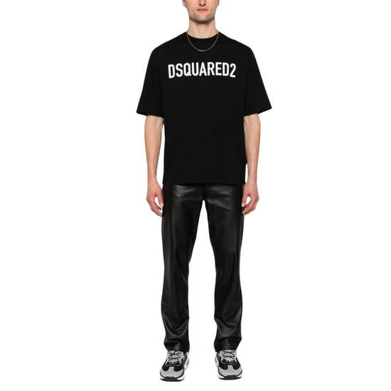 Dsquared2 T-shirt Met Opvallend Logo In Zwart - Image 6