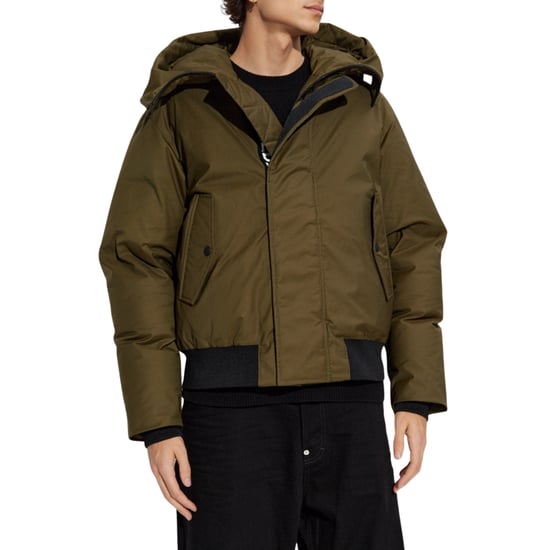 Dsquared2 Techno Down Militair Groene Bomberjack Met Capuchon - Image 2
