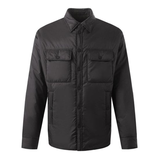 Dsquared2 Licht Gewatteerd Shirt Zwarte Jas - Image 1