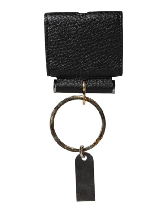 Leren Sleutelhanger Met Metalen Ring - Image 5