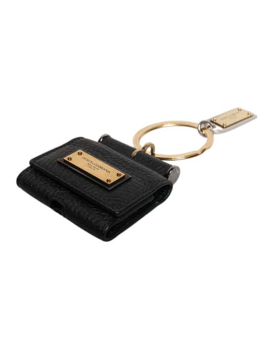 Leren Sleutelhanger Met Metalen Ring - Image 6