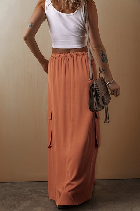 Cargo Pocket Maxi Rok - Image 6
