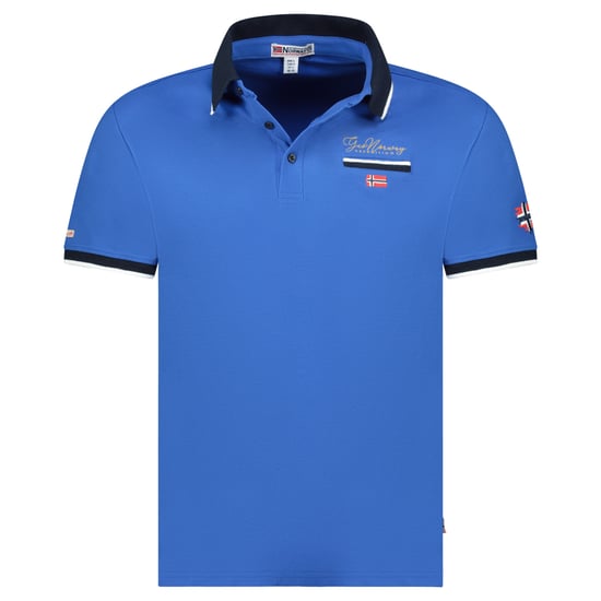 Geographical Norway Polo SS Kara Polo Blauw - Image 1
