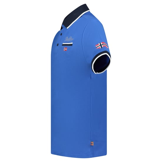 Geographical Norway Polo SS Kara Polo Blauw - Image 2