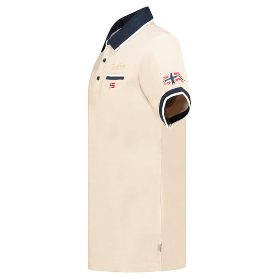 Geographical Norway Polo SS Kara Polo Beige - Image 2