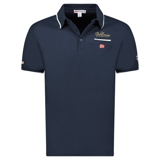 Geographical Norway Polo SS Kara Polo Blauw - Image 1