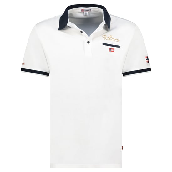 Geographical Norway Polo SS Kara Polo Wit - Image 1