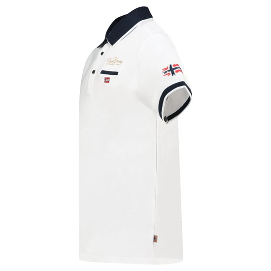 Geographical Norway Polo SS Kara Polo Wit - Image 2