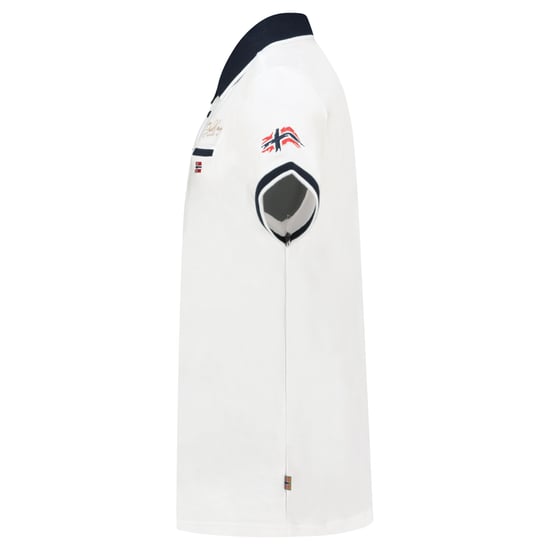 Geographical Norway Polo SS Kara Polo Wit - Image 3