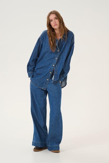 Denim blouse HilmaMW Denim blouse Oversize fit - Image 3