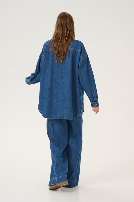 Denim blouse HilmaMW Denim blouse Oversize fit - Image 5