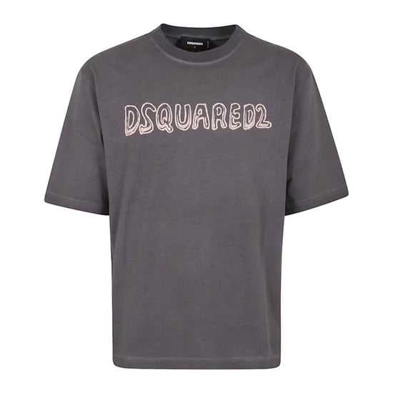 Dsquared2 Best Fade Loose Fit Cartoon Logo T-shirt Houtskoolgrijs - Image 1