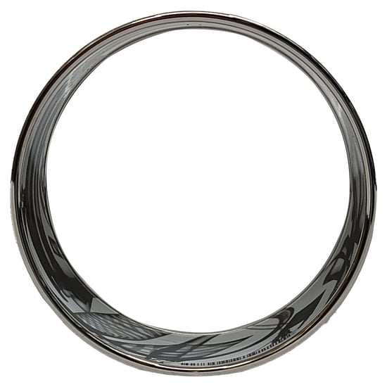Hermès Please, Check-In Bangle Armband in Zwart Metaal - Image 2