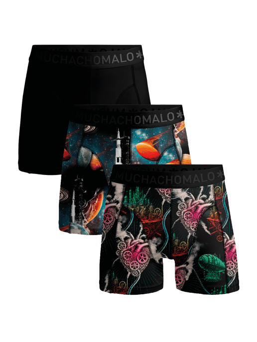 Muchachomalo Heren Boxershorts - 3-Pack - Mannen Onderbroeken - Image 1