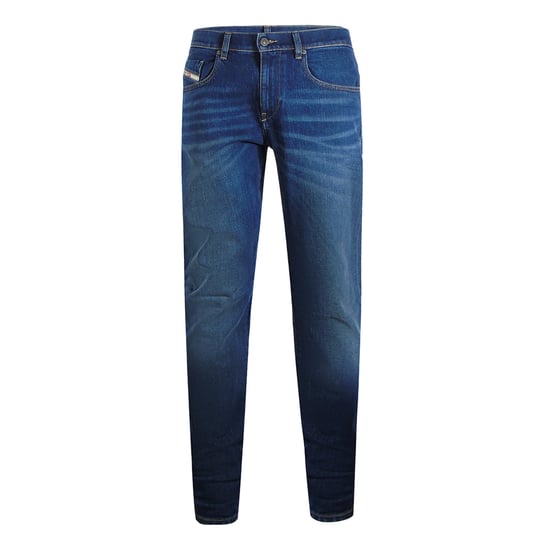 Diesel 2019 D-strukt Donkerblauwe Denim Broek - Image 1